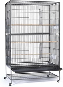 hendryx prevue hammertone wrought cage flight iron pet
