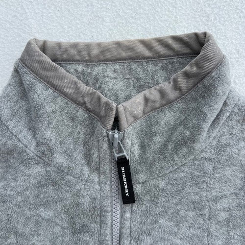 Vintage Burberry Fleece Vest Youth L / Men’s XS - Picture 13 of 15