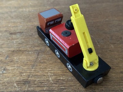 Authentic Brio Wooden Train Rare Theodore Tugboat Bonnavista with Cargo! Thomas!