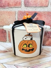 Peanuts New Rae Dunn 2025 Snoopy Halloween Baking Dish Welcome Great Pumpkin