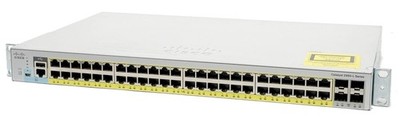 Cisco WS-C2960L-48PS-LL Catalyst 2960-L 48x 1 Gig PoE 4x 1G SFP Ethernet Switch