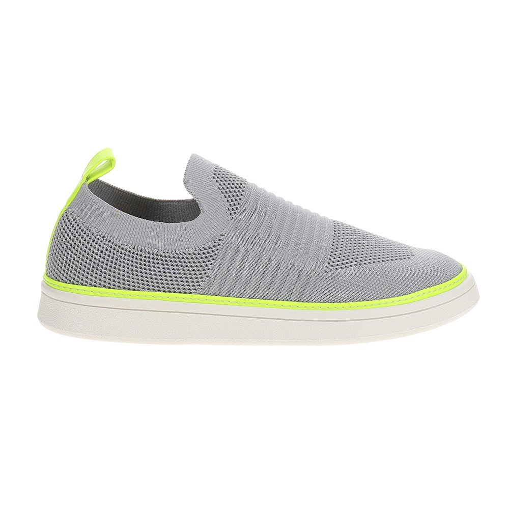 LifeStride Navigate Knit Slip On  Womens Grey Sneakers Casual Shoes H6533M1020