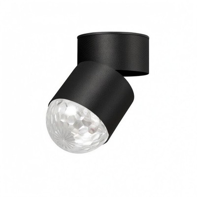 Drehbarer LED-Deckenstrahler zylindrisch schwenkbare Spotleuchte aluminium