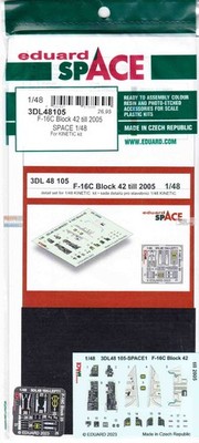 EDU3DL48105 1:48 Eduard SPACE - F-16C Falcon Block 40 [to 2005] (KIN kit)