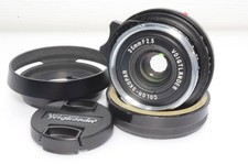 Cosina COLOR-SKOPAR 35mm f/2.5 PII VM Lens, Very Good Condition