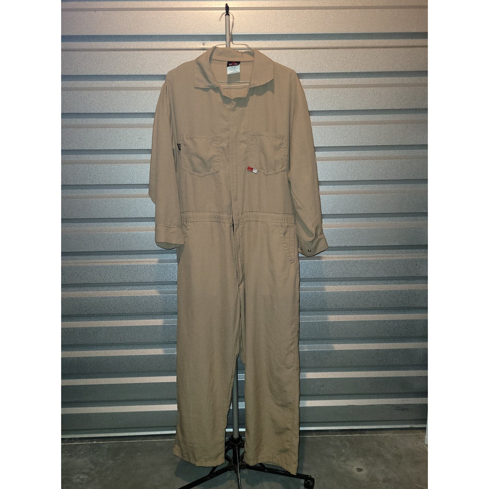 Saf-Tech CJS1575 Nomex IIIA FR Coveralls XL 46-48 Made in USA - second product detail image