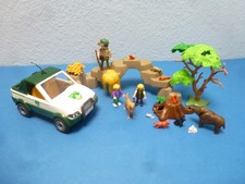 Förster Jäger Wildhüter Jeep zu Wald Tiere Figuren Playmobil 2523