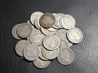 Lot of Thirty Four ($17.00 face) Mixed Date and Mint Marking Barber Half Dollars