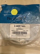 L-COM CSMN25MM-5 Deluxe Molded D-Sub Cable, DB25 Male / Male, 5.0 ft