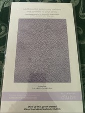 Spellbinders Embossing Folder of The Month 2023 Apr SEAMLESS FLORAL BACKGROUND