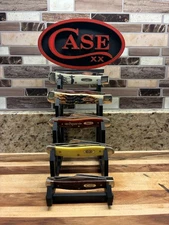 Case XX Knife Display Stand 3D Printed 5 Knife Holder Rack for Folding Pocket Kn