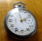 Original Antique Waltham railroad Design Working Pocket Watch — photo 2