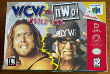 THQ WCW vs. nWo: World Tour Nintendo 64 N64 1997 w/ Box Manual Inserts NTSC-U/C