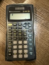 Texas Instruments TI-30X IIS Scientific Calculator black Tested Works With Cover