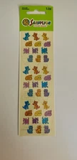 Vintage 1980s Sandylion Mini Micro Cat Kittens Prismatic Stickers NIP