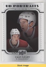 2019-20 Upper Deck UD Portraits Rookies Cale Fleury #P-90 READ kr0