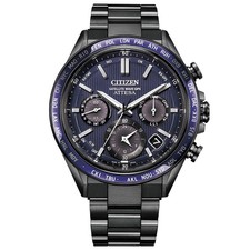 CITIZEN ATTESA CC4059-64L Eco-Drive Satellite Wave GPS Blue Dial Titanium Watch