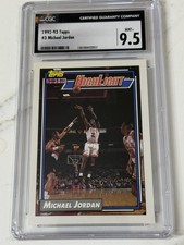 1992-93 TOPPS - MICHAEL JORDAN - #3 HIGHLIGHTS - CGC 9.5