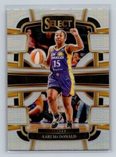 2024 Panini Select WNBA #91 Aari McDonald Prizms Silver