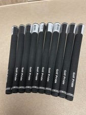 10 Golf Pride Tour Velvet Golf Grips / Midsize Black / New