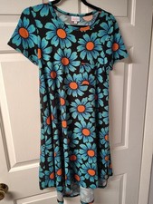 Lularoe Women's Carly Dress XXS  Stretchy Hi Lo D76