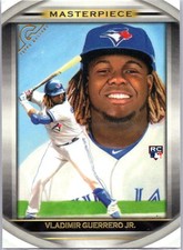 2019 Topps Gallery #MP-29 Vladimir Guerrero Jr. Masterpiece Blue Jays RC