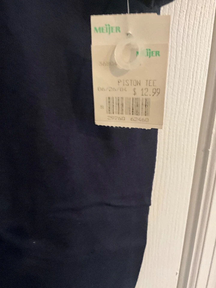 Detroit Pistons #30 Rasheed Wallace Talla X Grande Reebok NBA ~ Mediados de 2000’s ~ Nuevo con etiquetas Foto 3 de 4