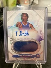 Terquavion Smith (RC) Patch Auto /49 - 2024 Topps Motif Basketball #124