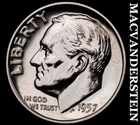 1957 Silver Roosevelt Dime-Choice Gem Proof Lustrous No Reserve #G8585