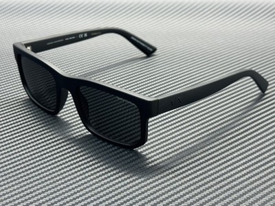 ARMANI EXCHANGE AX4165S 807887 Matte Black Grey Men's 56 mm Sunglasses