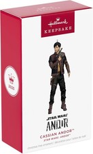 Hallmark Keepsake Ornament Cassian Andor Series Star Wars Figure NEW