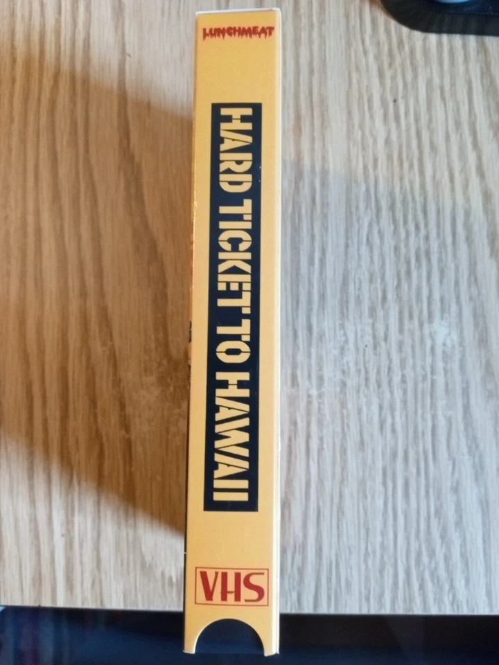 Hard Ticket To Hawaii VHS 1987 (Lunchmeat Rerelease 2023) - Image 2 of 4