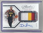 Dejounte Murray 2022 Panini Flawless #HPA-DJM Horizontal GU Patch Auto /25
