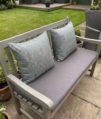 2 x William Morris Design Outdoor Kissenhülle, wasserabweisend und UV-beständig
