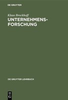 Unternehmensforschung Klaus Brockhoff