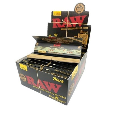 Full Box - RAW Classic Kenner King Size Slim Blättchen mit Spitzen Angebot