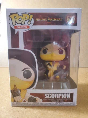 Funko Pop! Scorpion #537 - Still In Box, Never Opened!