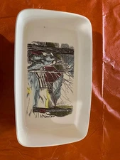 Johnson Brothers Friendly Village 15.5X8.75X3" Rectangular Baker