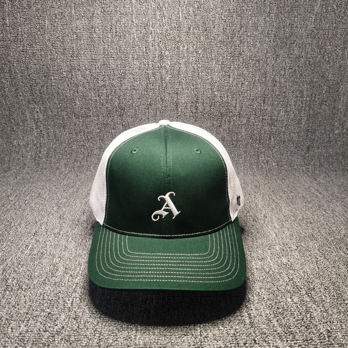 47 Brand Green White Trucker Hat Cap Snapback Adjustable New