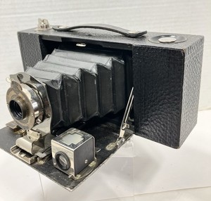 Antique 1910s Kodak Brownie No 2A Folding Pocket Bellows Camera  Eastman & Case