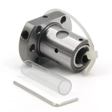 Zeberoxyz 1PCS SFU1204 Ballscrew Nut Diameter 12mm 4mm Pitch Ball Screw Singl...