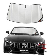 Windshield Sun Shade for Mercedes-Benz C-Class Convertible/Coupe 2017-2023.