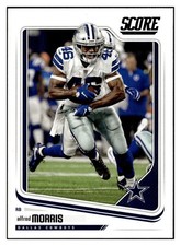 2018 Score - Alfred Morris #85 NFL Football Card