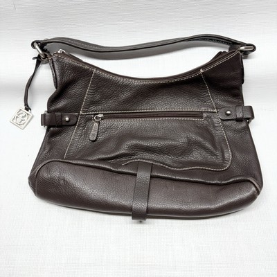 Giani Bernini Brown Leather Purse Handbag