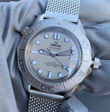 Omega Seamaster 300 Co-Axial Brushed Gray Dial No Date Ref. 210.32.42.20.06.002