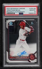 2022 Bowman Chrome Prospect Auto Jonathan Mejia #CPA-JM PSA 10 GEM MT Auto 11oq