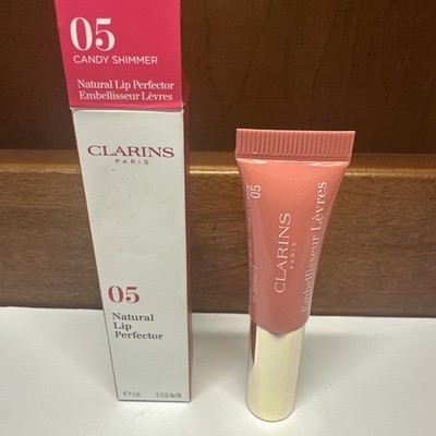 Clarins Natural Lip Perfector O5 CANDY SHIMMER .15oz Travel 