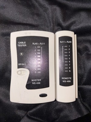 Network LAN Cable Tester Test RJ45 RJ-11 CAT5 UTP Ethernet Tool Cat5 6 E RJ11 8P