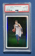 2018-19 Panini Chronicles - Studio Luka Dončić #296 Green (RC) for