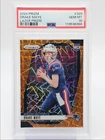DRAKE MAYE 2024 PANINI PRIZM ROOKIE ORANGE LAZER GEM MINT RC PSA 10 Q3628